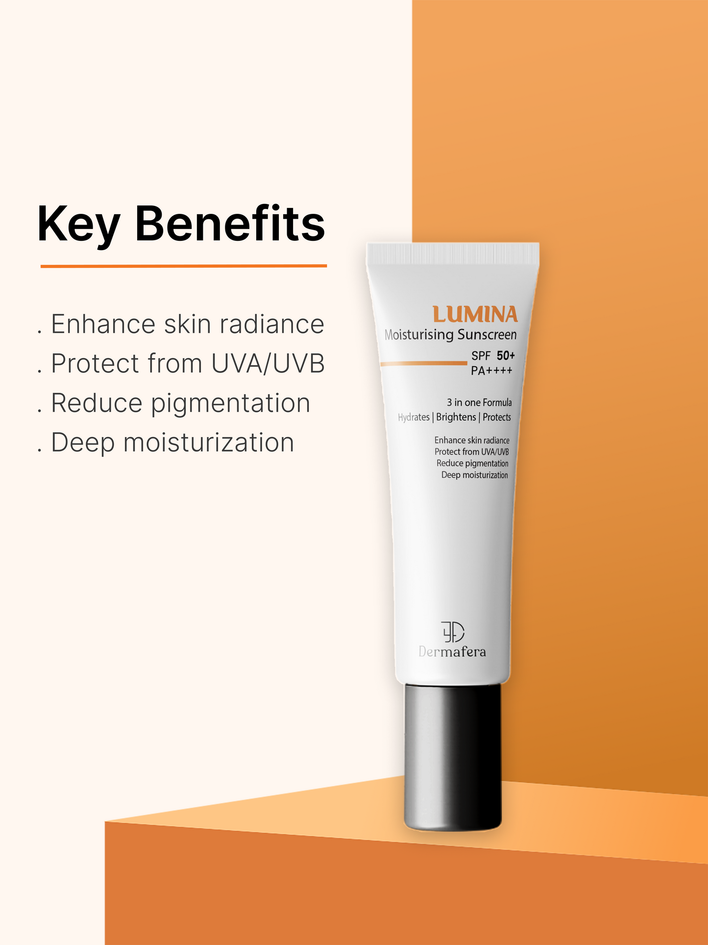 Dermafera Lumina Moisturising Sunscreen
