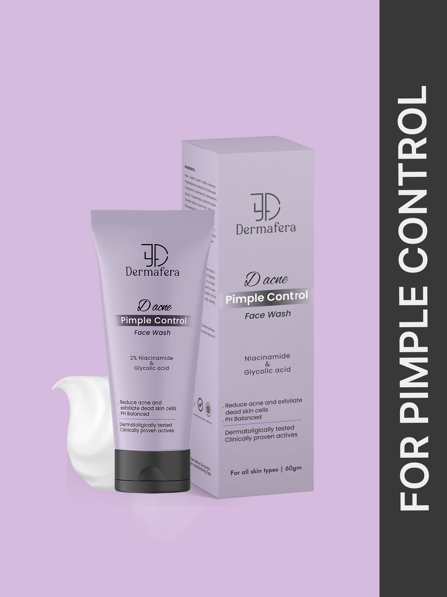 D acne Pimple Control Face Wash