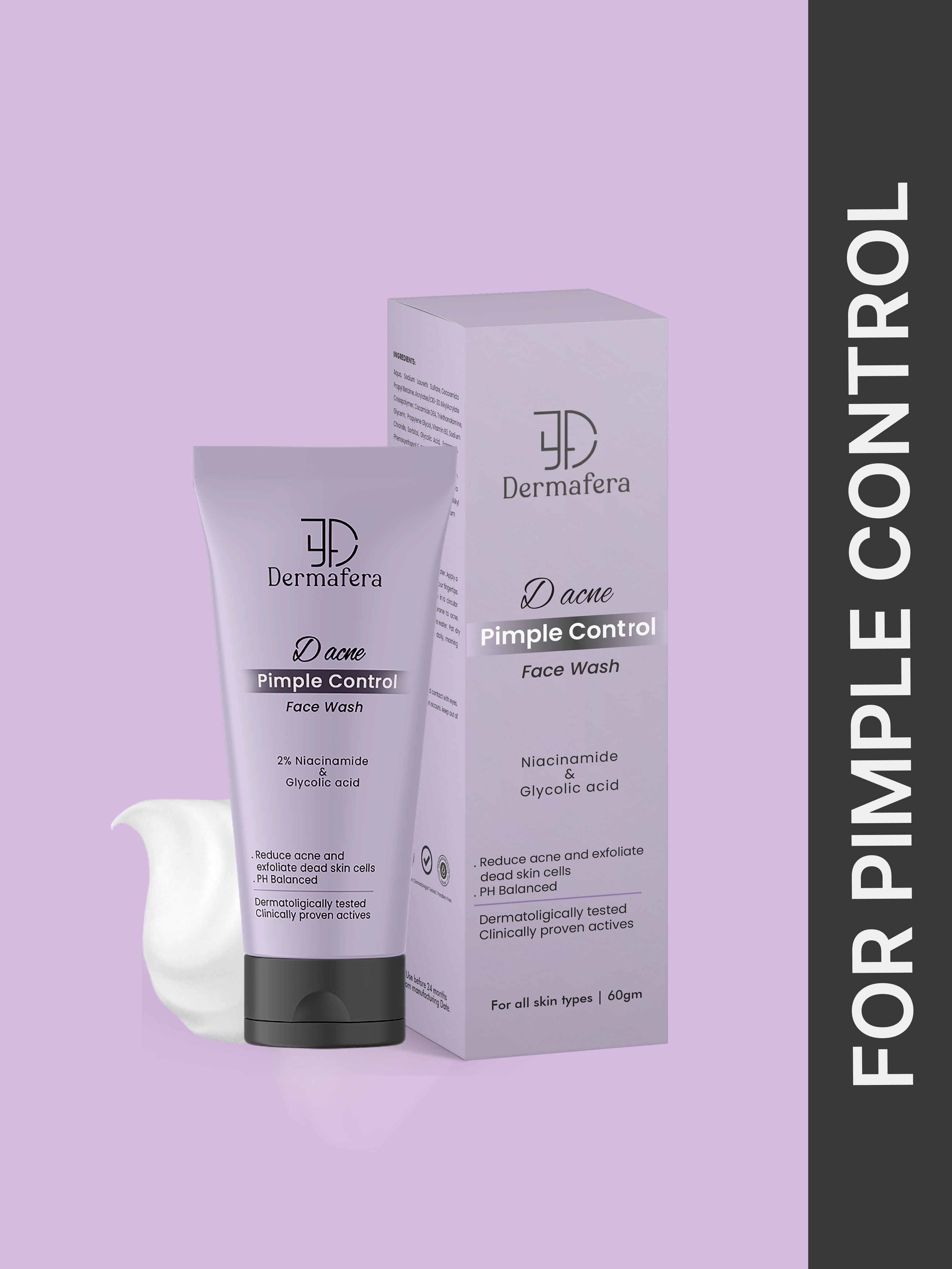 D acne Pimple Control Face Wash