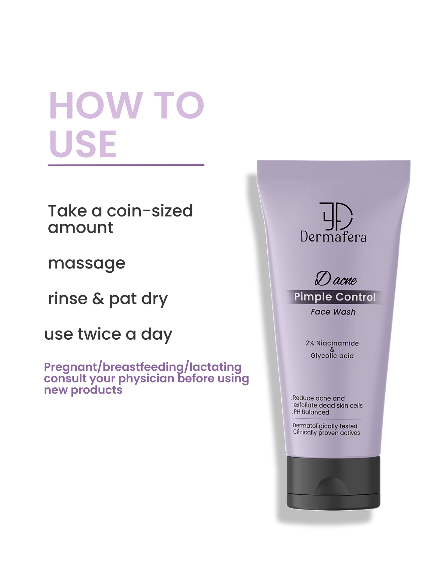 D acne Pimple Control Face Wash